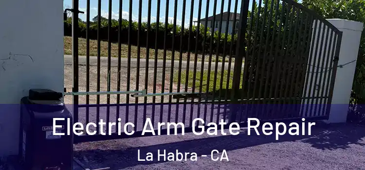 Electric Arm Gate Repair La Habra - CA