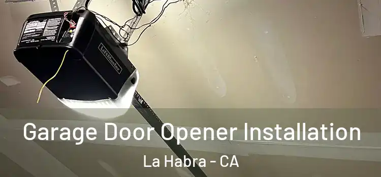  Garage Door Opener Installation La Habra - CA