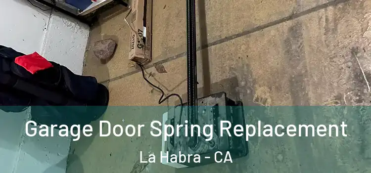  Garage Door Spring Replacement La Habra - CA