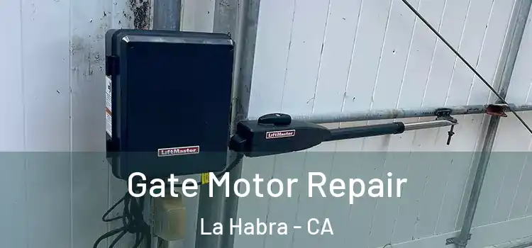 Gate Motor Repair La Habra - CA