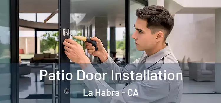 Patio Door Installation La Habra - CA